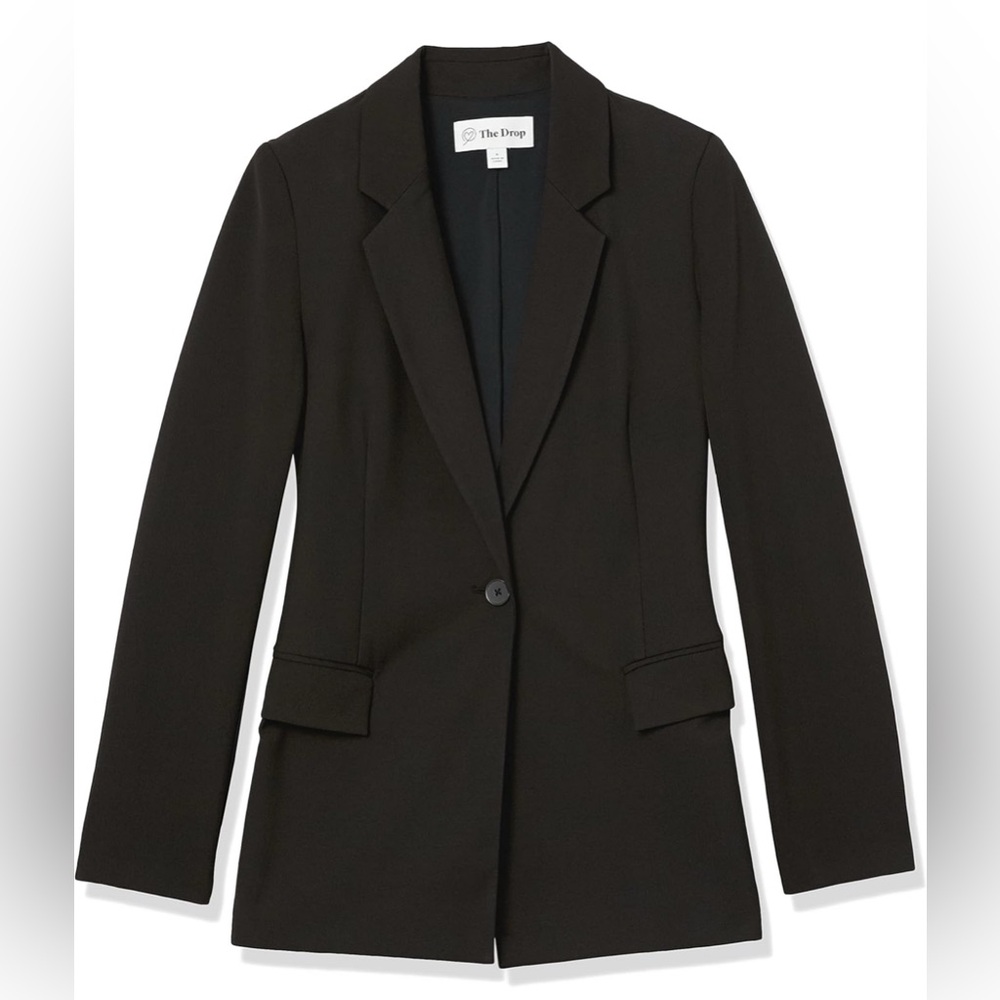 Amazon The Drop Women's Blake Long Blazer NWT
